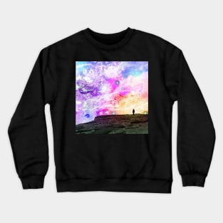 Wanderer in the Sea of Stars Crewneck Sweatshirt